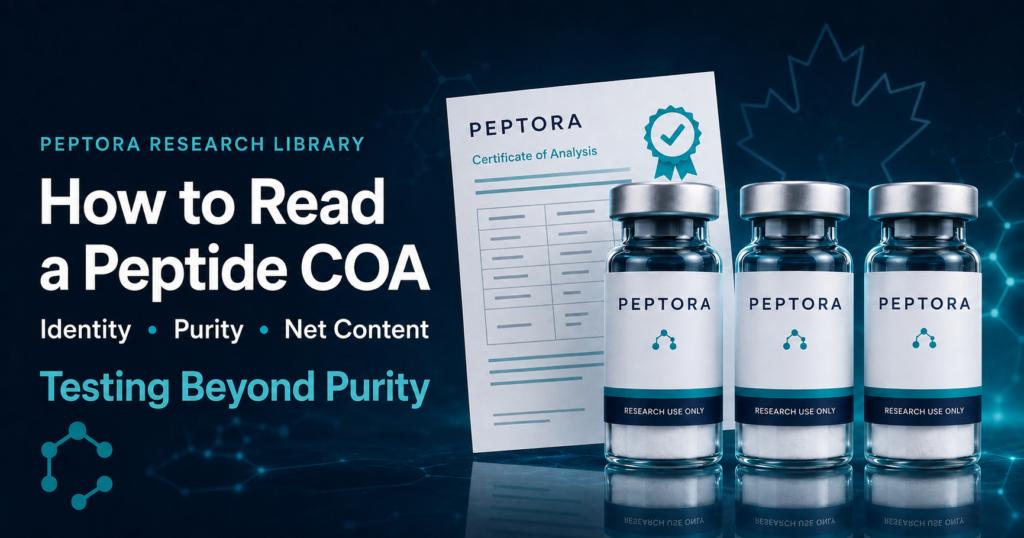 How to Read a Peptide Certificate of Analysis