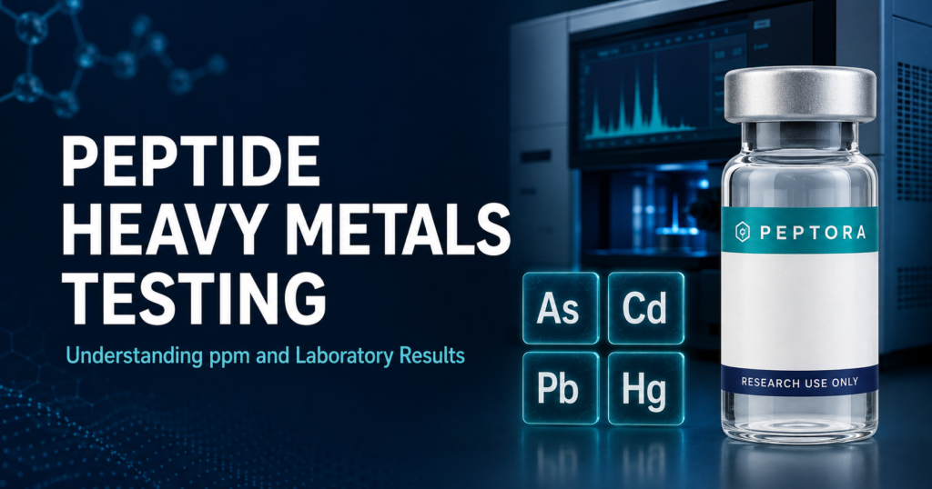 Peptide Heavy Metals Testing: Understanding ppm and Laboratory Results