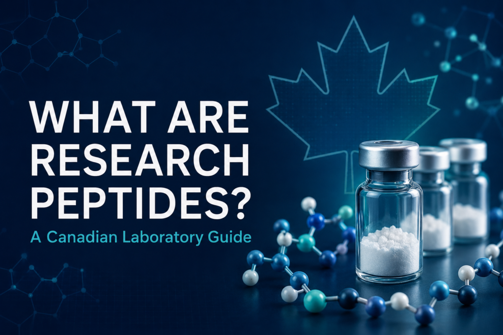 What Are Research Peptides? A Canadian Laboratory Guide