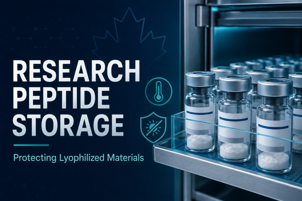 Research Peptide Storage: Protecting Lyophilized Materials