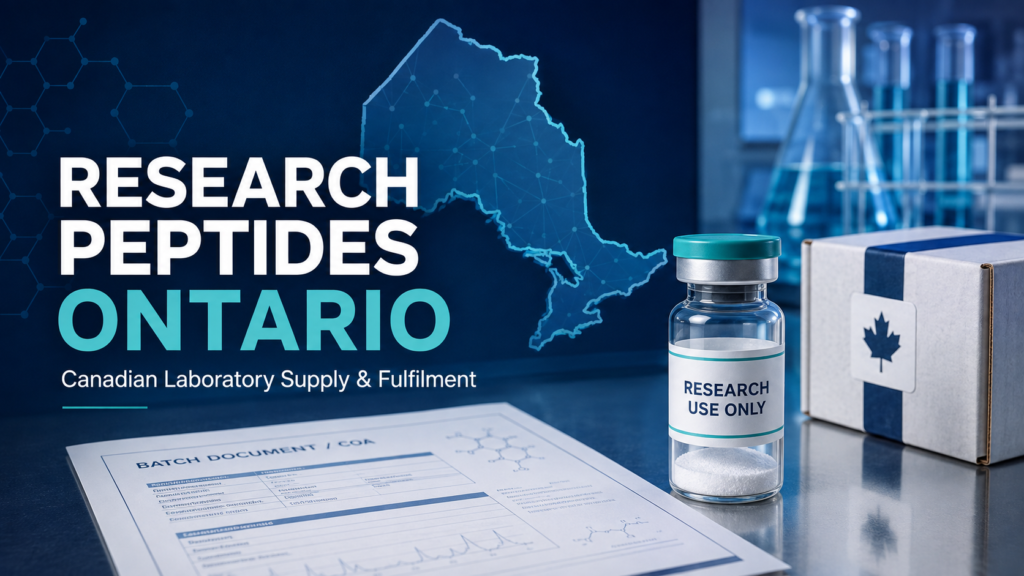 Research Peptides Ontario: Canadian Laboratory Supply and Fulfilment