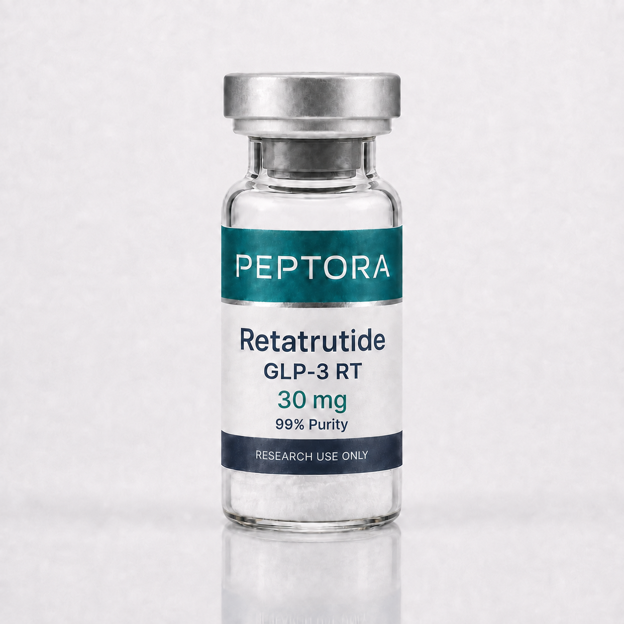 Peptora Retatrutide 30 mg GLP-3 RT research vial