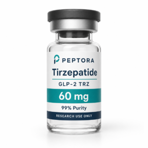 Peptora Tirzepatide canada 60 mg GLP-2 TRZ research vial