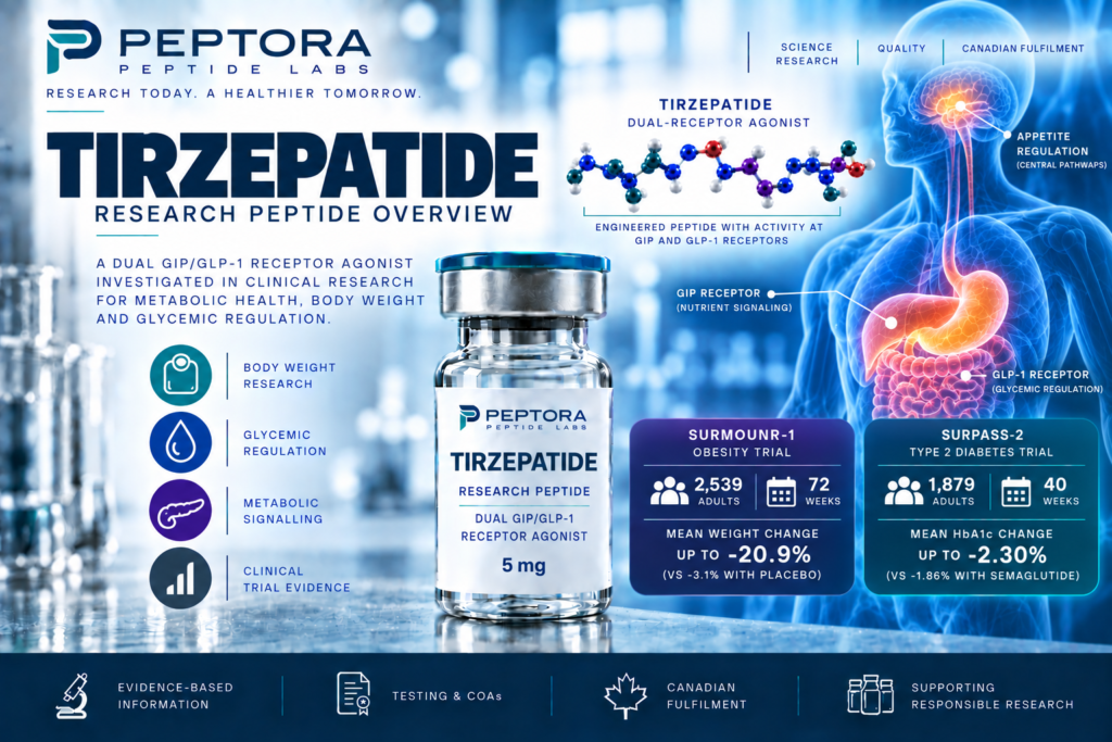 Tirzepatide Research Peptide Overview